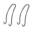 thumbnail image 4 of OULII Car Seatback Storage Hook 2Pcs Black Stainless Steel Multi-functional Organizer for Car Use, 4 of 7