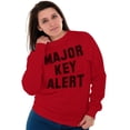thumbnail image 3 of Major Key Alert Rap Entrepreneur Sweatshirt for Men or Women Brisco Brands S, 3 of 6