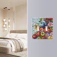 thumbnail image 4 of Yayeee Toggle Light Switch Wall Plate 2-Gang 4.56"x4.48" Decorative Outlet Cover, Blue Floral Tomatoes, 4 of 7