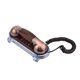thumbnail image 3 of Teléfono De Moda Teléfono De Extensión Teléfono Antiguo Retro Montado En La Pared Teléfono Fijo Teléfono De Moda Cobre Rojo, 3 of 8