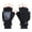 Black, variant on Winter Polar Fleece Half Finger Flip Gloves ,Double Layer Thicken ,Flexible and Comfortable