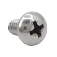 thumbnail image 1 of FixtureDisplays® 10-24*3/8" Stainless Pan Head Machine Screws, Full Thread, Phillips Drive, Stainless Steel 18-8, Machine Thread 312333, 1 of 7