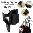 thumbnail image 3 of 14pcs Golf Putter Clamp Golf Bag Clip Fixed Golf Clubs Buckle Ball Training Aids Sports Game Accessories Swing Trainer Equipment, 3 of 5