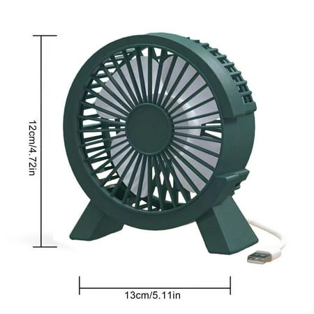 

Desk Fan | Strong Wind Mini Low Noise Portable Cooling Fans | Summer Supplies for Indoor/Outdoor Use Tiny USB Powered Rechargeab