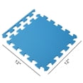 thumbnail image 5 of Easy Playhouse Soft Foam Floor Puzzle Tiles for Children and Adults. 12 Foam Tile Mats with 14 Borders for Nursery, Playroom, Gym or Rec Room, 5 of 5