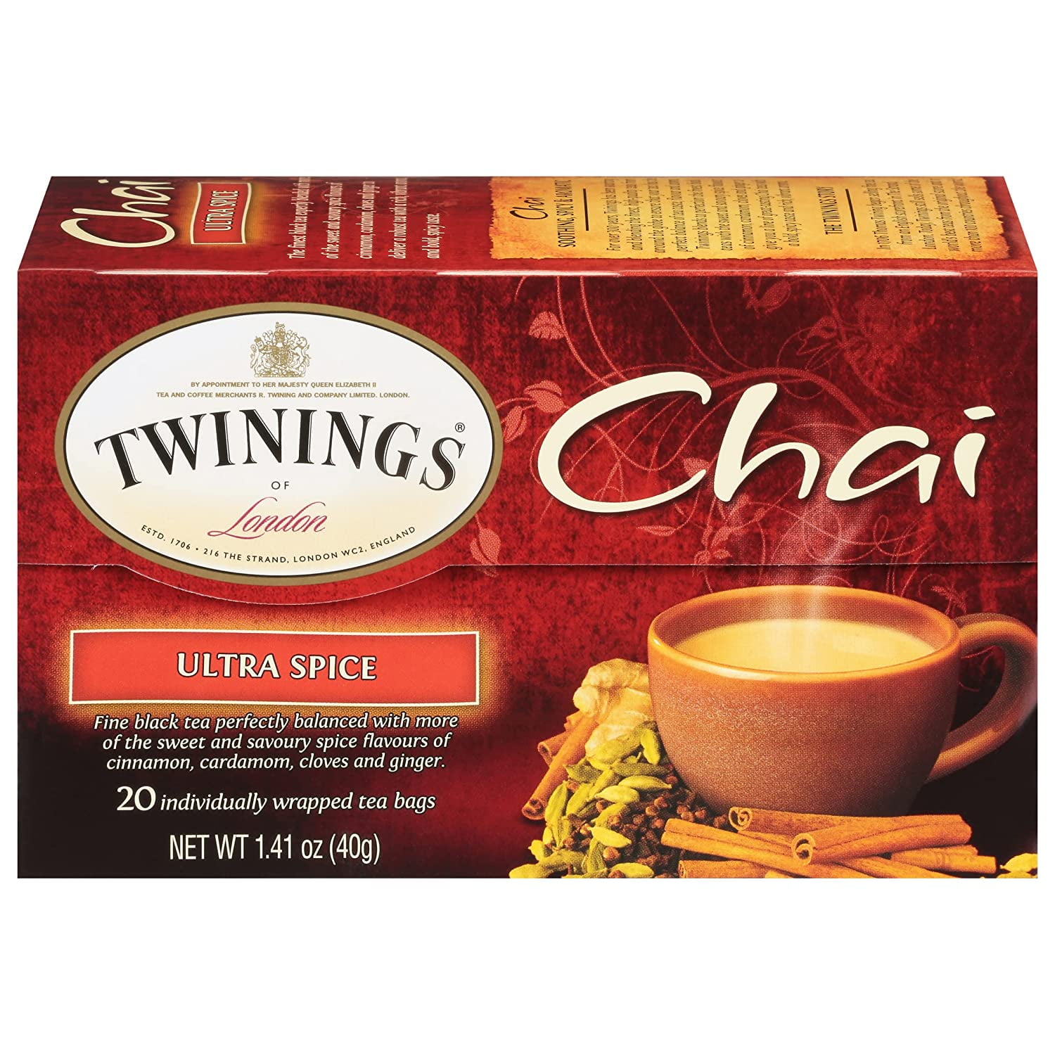 GINGER CHAI 4袋セット Amazon.com : Ginger Delights Spicy Chai Candy | Genuine