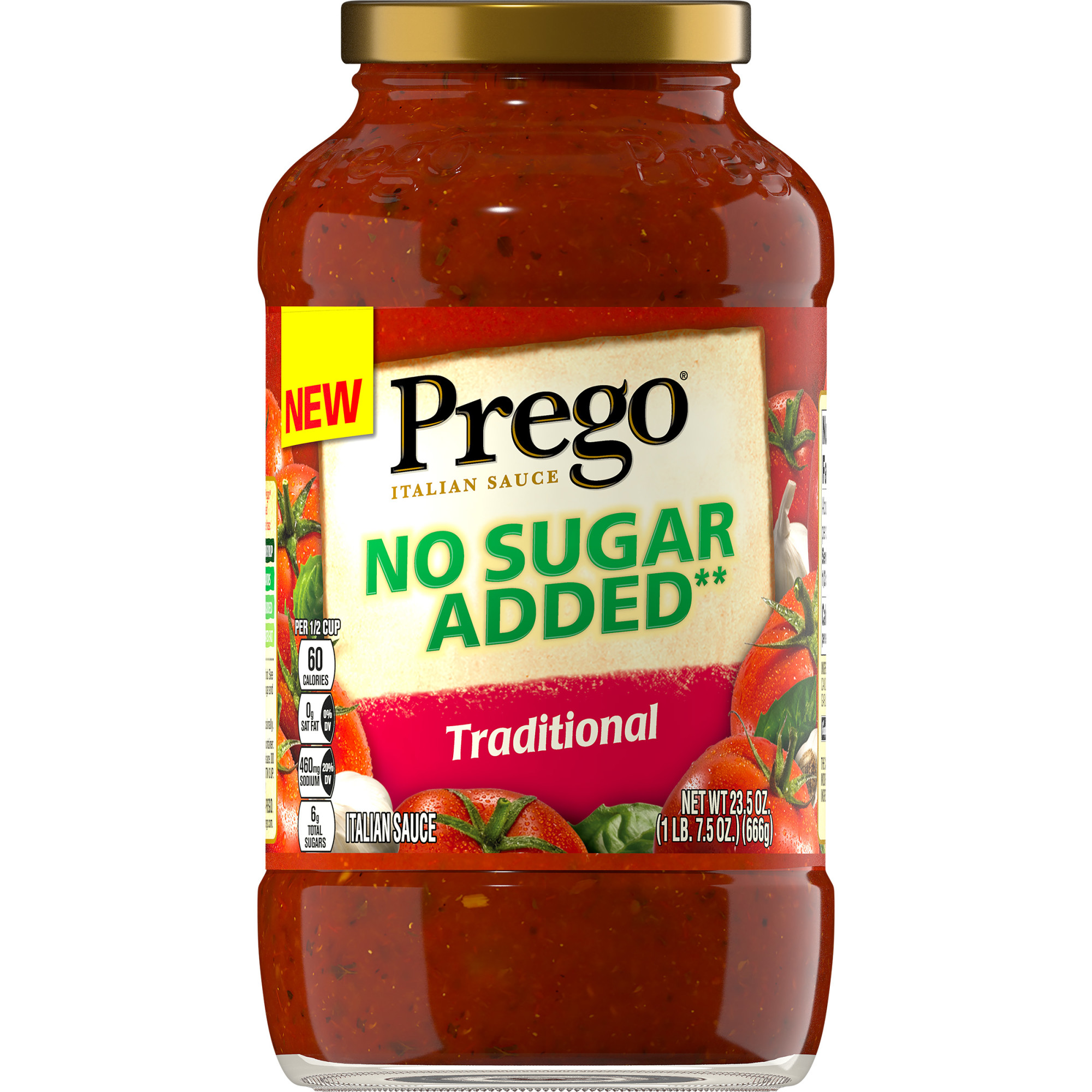 Prego Pasta Sauce, No Sugar Added 