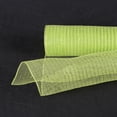 thumbnail image 2 of Apple Green - Deco Mesh Wrap Metallic Stripes - ( 10 Inch x 10 Yards ), 2 of 3