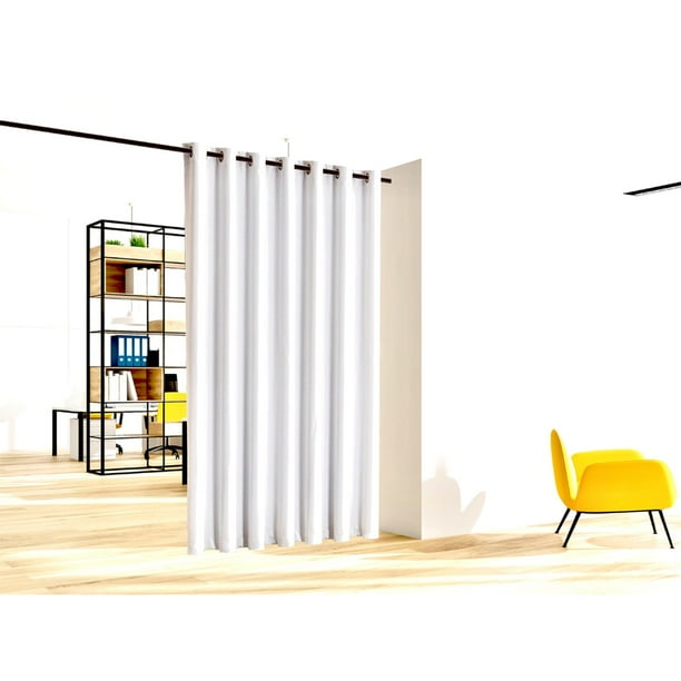 Blackout Room Divider Curtain Panel Privacy Partition Heavyweight