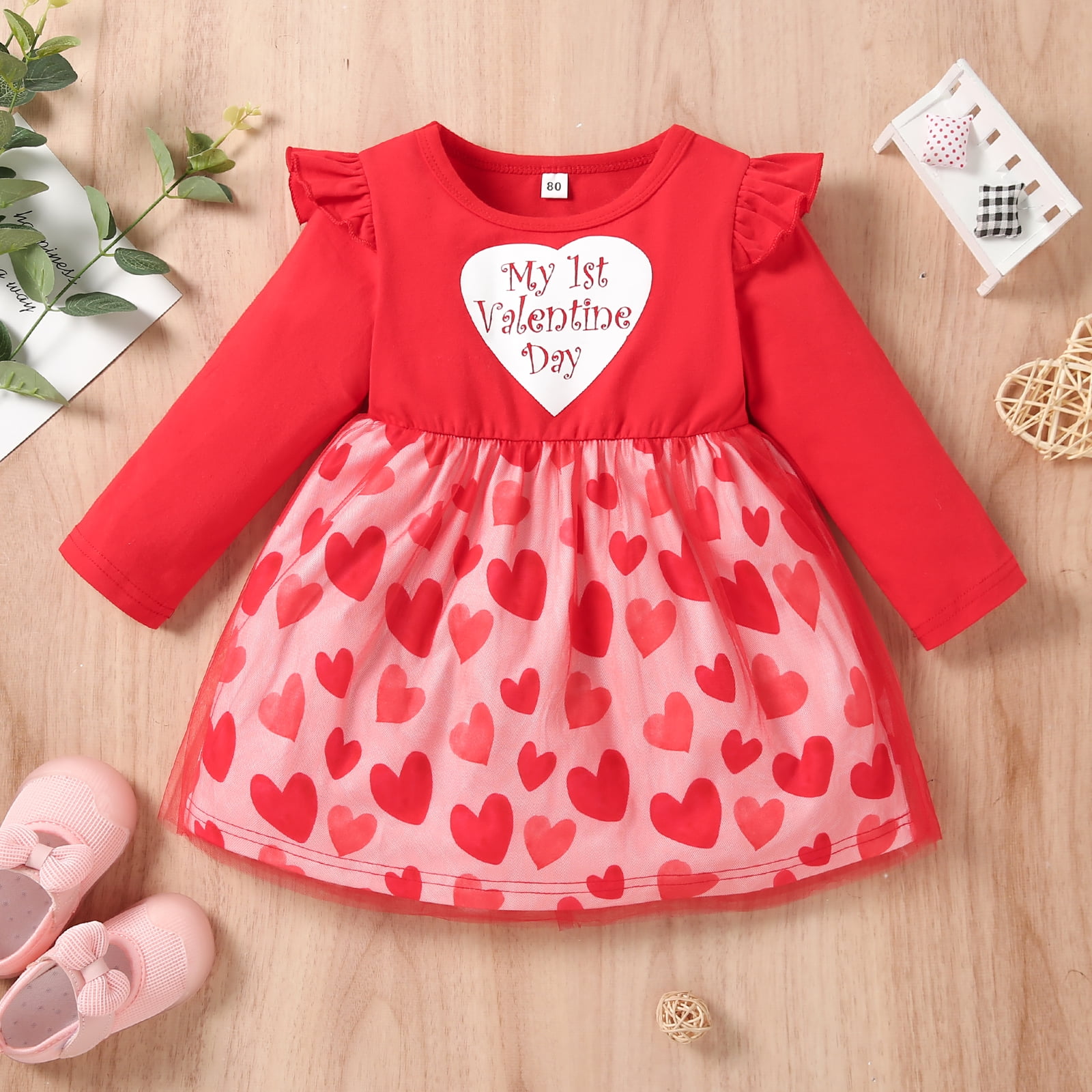 Baby valentines day dress sale