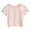 Pink, variant on Shirts for Women Women Casual Solid Color Tank Short Sleeve Top Blouse Crop T-Shirt Black L
