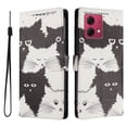 thumbnail image 1 of FOXDOCK Funda Tipo Cartera para Motorola Moto G84 con Soporte y Correa – Diseño de Patrones Lindos, 1 of 6