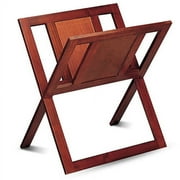 Hazelnut Magazine Rack