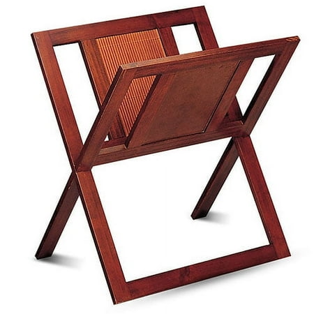 Hazelnut Magazine Rack