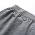 thumbnail image 3 of SWSMCLT Men's Soft Lightweight Sweat Shorts Gym Shorts Drawstring Joggers Short Comfy Cotton Spandex Summer Dark Grey Small, 3 of 4