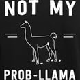 thumbnail image 3 of CafePress - Not My Prob Llama Pajamas - Women's Short Sleeve Print T-Shirt and Pants Dark Cotton Pajama Set, 3 of 7