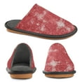 thumbnail image 4 of IAUYY Memory Foam House Slippers Suitable for Both Men and Women. Comfortable, Anti-Slip Plush Flat-Bottomed Slippers The Best Holiday Gift Paint Splatters on The Background, 4 of 9