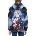 thumbnail image 3 of Jujutsu Kaisen Hoodie 3D Print Pullover Hooded Long Sleeve Sweatshirts Tops Blouse with Pocket for Boys Girls Large, 3 of 7