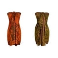 thumbnail image 1 of Peach Couture Élégant Pashmina Réversible Enveloppement de Châle (Abricot/chasseur Vert 2 Pack), 1 of 1