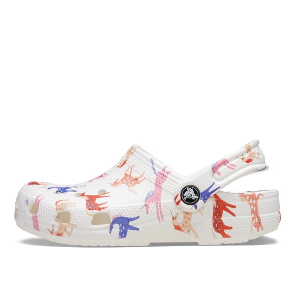 Zueco Plano para Niña Crocs Unicornio con Correa de Talón Giratoria