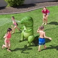 thumbnail image 2 of H2OGO! Inflatable Dinomite Sprinkler - Green Dinosaur, T-Rex Snout-Head Sprays Water, Outdoor & Backyard Toy Play, Hose Attaching, Toddlers & Kids 2+, 2 of 8