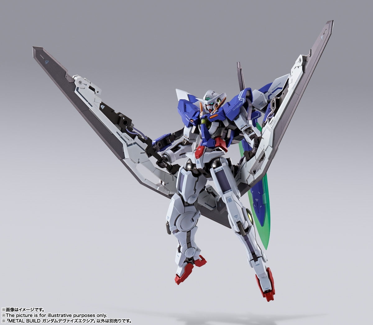 Tamashii Gundam Devise Exia Mobile Suit Gundam 00 Revealed Chronicle Metal Build Figure