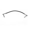 thumbnail image 2 of Guitar Pedal Patch Cables 15cm or 30cm Length OFC Flat Patch Cables with PVC Jacket Right Angle Pancake Design Pedalboard Connector, 2 of 6