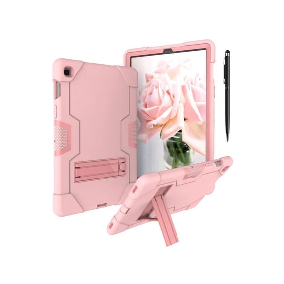 Case for Samsung Galaxy Tab S5e 10.5 inch 2019 SM-T720/T725/T727 with Kickstand, Heavy Duty Shockproof Protective Cover with Stylus Pen