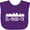 Purple, variant on Inktastic El Paso Texas Skyline TX Cities Boys or Girls Baby Bib