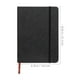 thumbnail image 2 of unbranded Cuaderno Negro Con Y Banda Para Diario Elegante Y Notas Multifuncionales, 2 of 6
