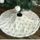 thumbnail image 1 of Falda de árbol de Navidad con lentejuelas y copos de nieve para decoración navideña Falda de árbol de Navidad Alfombrillas navideñas para el suelo Decoraciones, 1 of 3