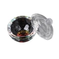 thumbnail image 1 of Nail Art Dish Cuenco de Vidrio con Tapa Forma sin hojas jinwen plato dappen plato monómero, 1 of 5