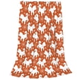thumbnail image 2 of Pofeuu Christmas Snowflake Dog Print Ultra-Soft Micro Fleece Blanket,for Bed Or Sofa,All Season Throw Blankets Flannel Blanket-40"x30", 2 of 7