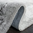 thumbnail image 5 of SAFAVIEH Berber Seymour Abstract Shag Area Rug, 8' x 10', Light Grey/Dark Grey, 5 of 8
