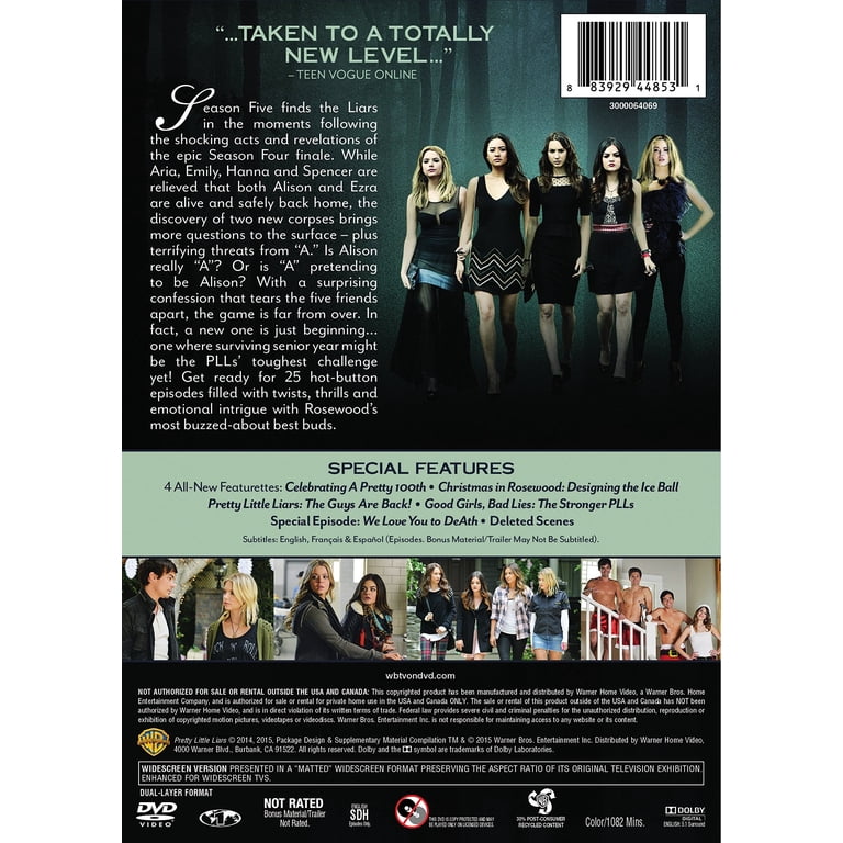 Pretty Little Liars: The Complete Fifth Season (Box Set) [DVD