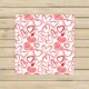 thumbnail image 1 of ABPHQTO Love Heart Sketch Hearts Toallas, Beach Bath Pool Sprot Travel Hand Spa Toalla 33x33 cm, 1 of 1