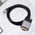 thumbnail image 4 of WDOplteas Adaptador Tipo C A VGA Cable Pantalla HD Aleación Aluminio 10Gbps para Proyector MacBook, 4 of 9