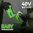 thumbnail image 6 of 7.0Ah 29472 Replacement for Greenworks 40V Battery: 40 Volt 7.0Ah 29462 2901319 25302 24322 Lithium Battery for Greenworks G-MAX 40V Cordless Power Tools, 6 of 10