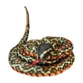thumbnail image 4 of Juguete de peluche de serpientes realistas, decoraciones para el hogar de accesorios de Halloween, serpiente de peluche de largo de simulación Marrón, 4 of 8