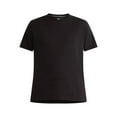 thumbnail image 4 of Athletic Works Men's and Big Men's Jacquard Short Sleeve Workout Shirt, Sizes S-3XL, 4 of 5