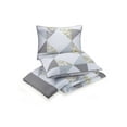 thumbnail image 6 of Mary Jane Farm Gray Triangles Cotton Quilts, Queen - Breathable (3 Count), 6 of 11