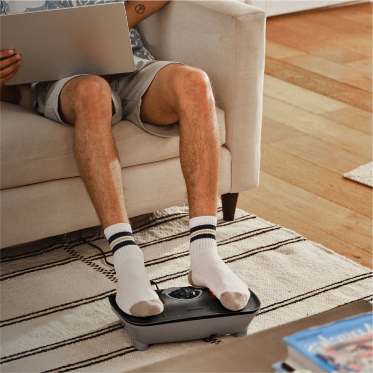 Homedics Vibration Foot Massager with Soothing Heat, Black Homedics Vibration Foot Massager with Soothing Heat, Black