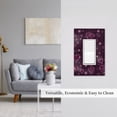 thumbnail image 5 of KLL Snowflakes and Hearts Wall Plate,Gloss Finish,Standard Size 1 - 5" x 3", Polycarbonate Thermoplastic,Electric Receptacle Plug Covers, 5 of 6