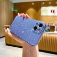 thumbnail image 5 of Cute Glitter for iPhone 13 Case 6.1 inch, Sparkle Bling Silicone Slim Bumper Shockproof Protective Phone Case for Women Girls (Sierra Blue), 5 of 13