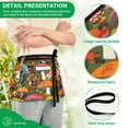thumbnail image 4 of Yayeee Waist Apron with Pockets for Cooking Waterproof Half Server Aprons, Vibrant Mushroom, 4 of 7