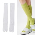 thumbnail image 1 of Calcetines Tabi de verano con puntera dividida, de algodón suave y flexible, para mujer. Accesorios. ,, 1 of 10