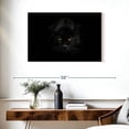 thumbnail image 3 of Elephant Stock Rare Black Panther Wall Art - Horizontal Canvas Wall Art - Living Room Wall Decor - Animal Canvas - Black And Yellow Decor - 36" x 24", 3 of 8