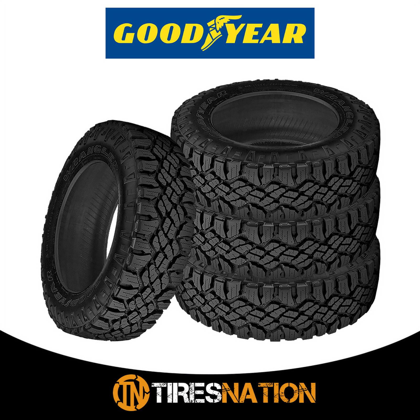 1) New Goodyear Wrangler DuraTrac 245/70/17 110S All-Terrain Commercial  Tires 