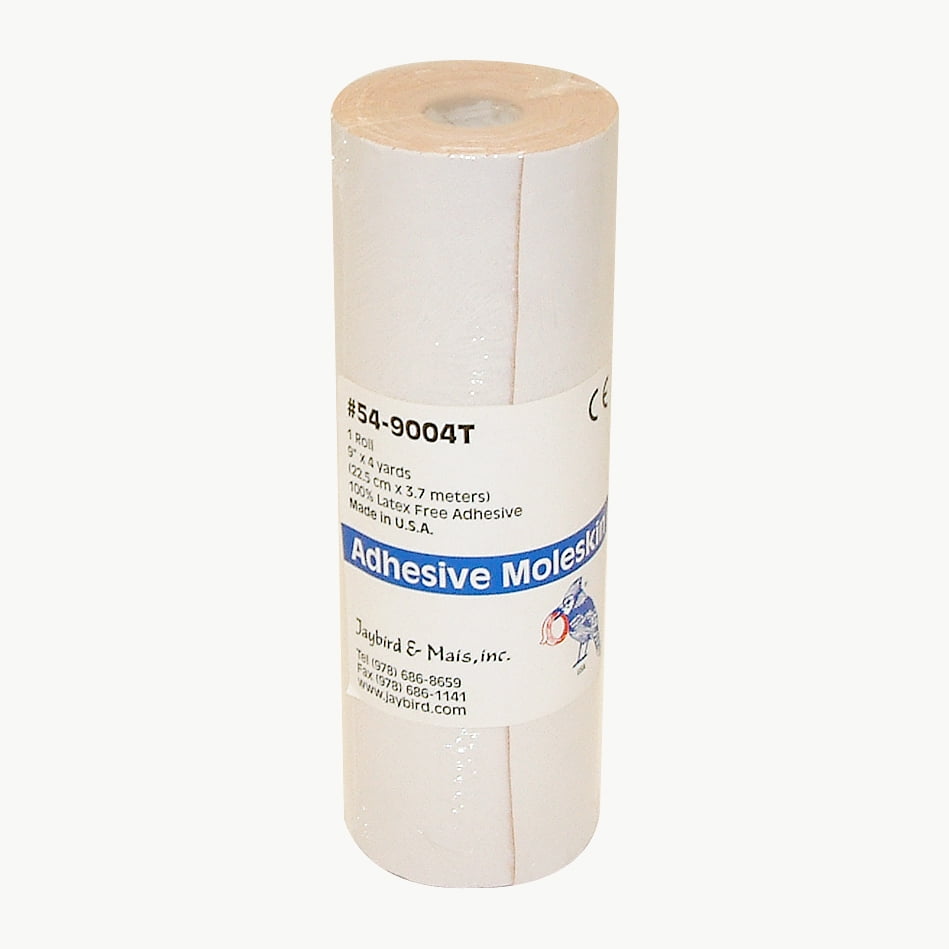 Jaybird & Mais MOLESKIN Moleskin Roll 9 in x 12 ft. (Tan) Walmart