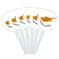 thumbnail image 1 of Cyprus National Country Flag Cupcake Picks Toppers - Set of 6, 1 of 1